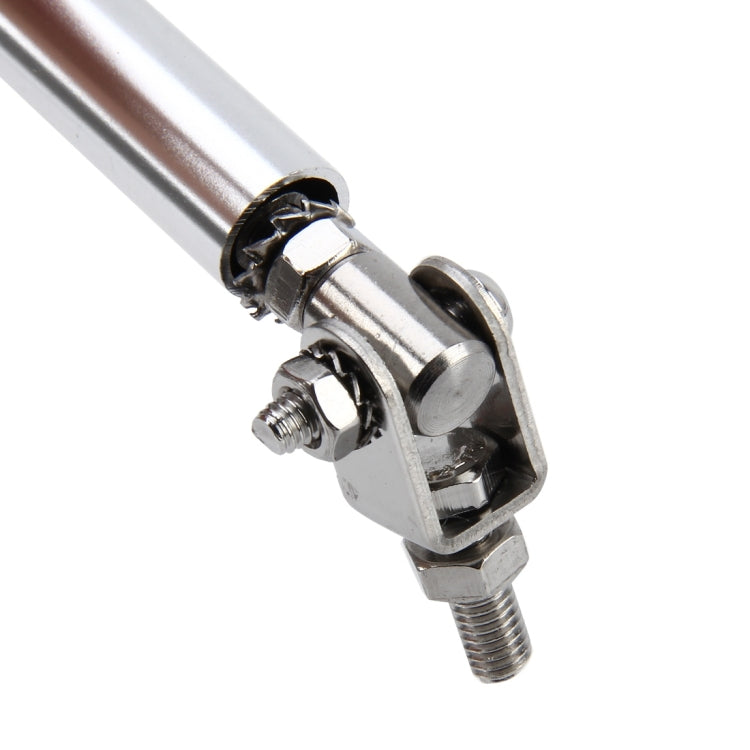 2 PCS Car Modification Large Surrounded By The Rod Telescopic Lever Front and Rear Bars Fixed Front Lip Back Shovel Adjustable Small Rod, Length: 20cm(Silver) - Trunk & Bumper Accessories by PMC TechLife | Online Shopping South Africa | PMC TechLife | Buy Now Pay Later Mobicred