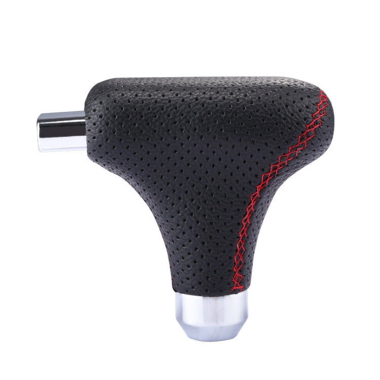 Universal Vehicle Car Black Leather Shifter Cover Manual Automatic Gear Shift Knob - Shift Knob by PMC TechLife | Online Shopping South Africa | PMC TechLife | Buy Now Pay Later Mobicred