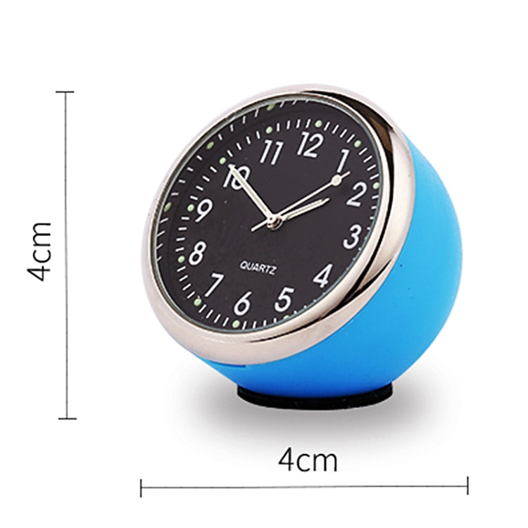 Car luminous Quartz Watch (Blue) - Clocks & Car Meters by PMC Jewellery | Online Shopping South Africa | PMC Jewellery