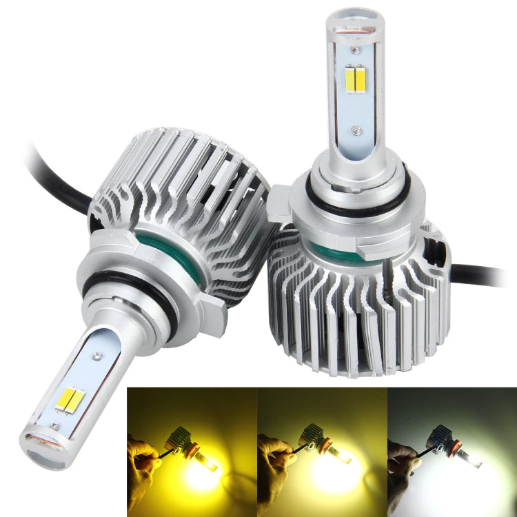 2 PCS 9012 26W 2250LM Car Headlight  LED Auto Light Built-in CANBUS Function (White Light, Yellow Light, Warm White Light), DC 9-16V - LED Headlamps by PMC TechLife | Online Shopping South Africa | PMC TechLife | Buy Now Pay Later Mobicred