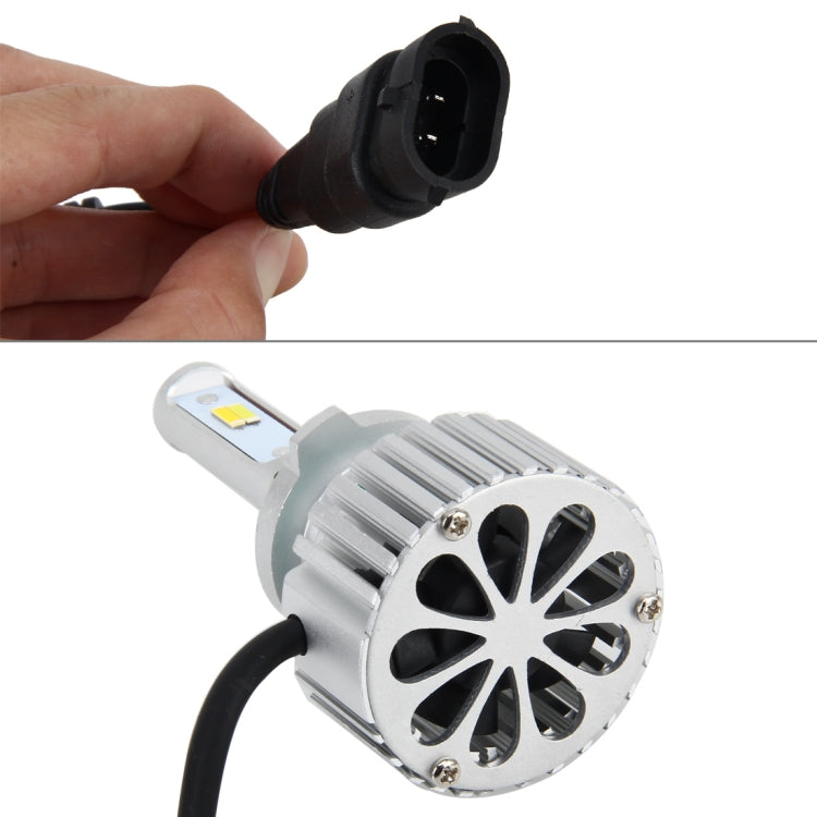 2 PCS 9012 26W 2250LM Car Headlight  LED Auto Light Built-in CANBUS Function (White Light, Yellow Light, Warm White Light), DC 9-16V - LED Headlamps by PMC TechLife | Online Shopping South Africa | PMC TechLife | Buy Now Pay Later Mobicred