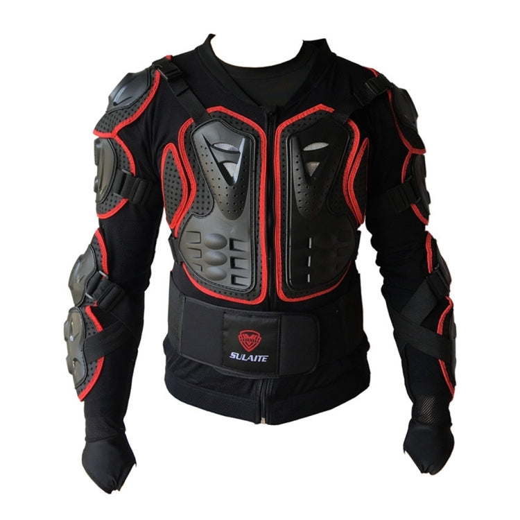 SULAITE BA-03 SUV Motorbike Bicycle Outdoor Sports Armor Protective Jacket, Size: S(Red) - Protective Gear by SULAITE | Online Shopping South Africa | PMC Jewellery | Buy Now Pay Later Mobicred