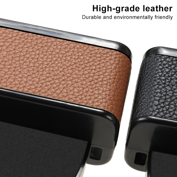 Universal Car Multi-functional Console Side Pocket Seat Gap Side Storage Box with Elbow Support Pad (Brown) - Stowing Tidying by PMC TechLife | Online Shopping South Africa | PMC TechLife | Buy Now Pay Later Mobicred