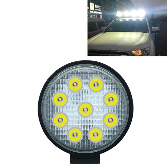 6.7W White Light Round-Shaped Waterproof Car Boat Marine Work Lights Spotlight LED Bulbs, DC 9-30V - Work Lights by PMC Jewellery | Online Shopping South Africa | PMC Jewellery | Buy Now Pay Later Mobicred