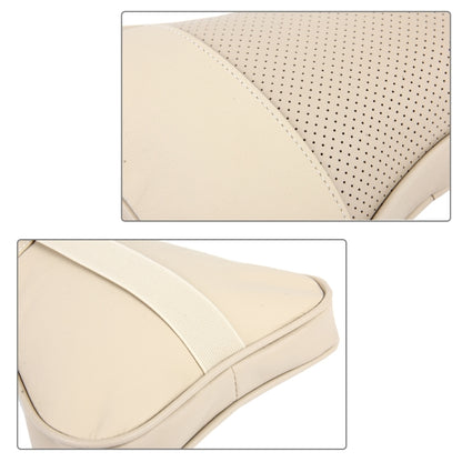 2 PCS MLC-06 Car Neck Pillow Soft Version Lovely Breathe Car Auto Head Neck Rest Cushion Headrest Pillow Pad (Khaki) - Seat Accessories by PMC Jewellery | Online Shopping South Africa | PMC Jewellery | Buy Now Pay Later Mobicred