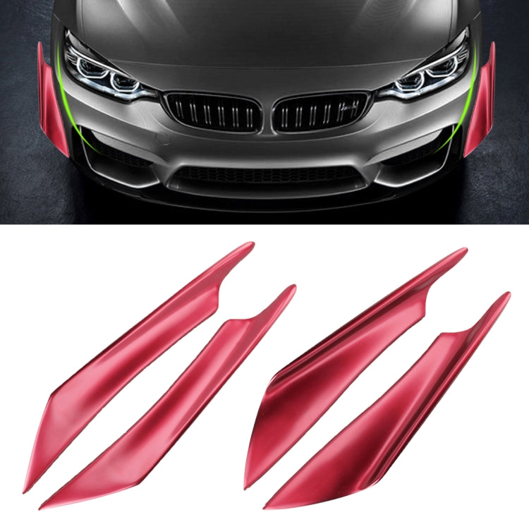 4 PCS Car-Styling Flank Decorative Sticker(Red) - free shipping - PMC TechLife - Order now!