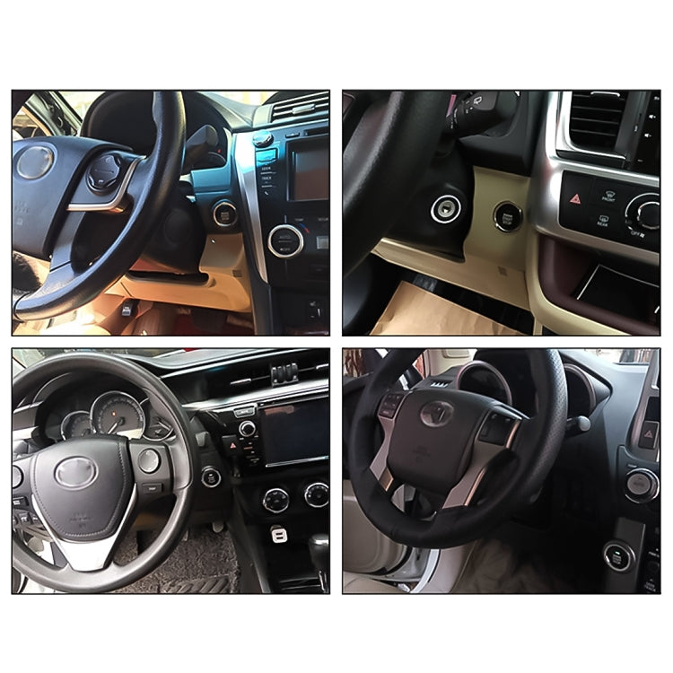 Smart Car Switch Car Engine Start Stop Switch Car Push Start Switch, with RFID Alarm System, Blue Light - Car Switches by PMC TechLife | Online Shopping South Africa | PMC TechLife | Buy Now Pay Later Mobicred