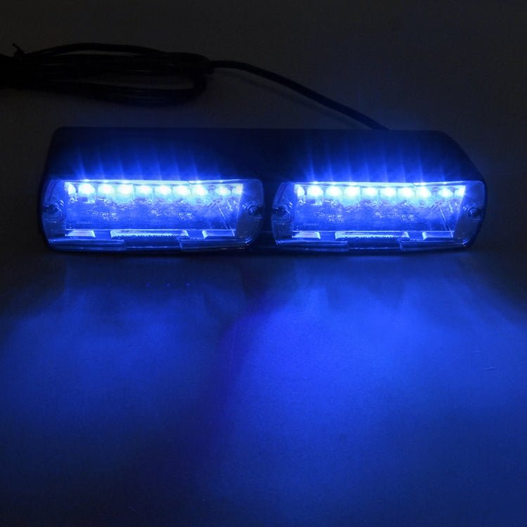 DC 12V 4.2W 16LEDs Crystal Lamp Beads Car Windshield Warning Lamp 18 Flash Patterns(Adjustable) - Warning Lights by PMC Jewellery | Online Shopping South Africa | PMC Jewellery | Buy Now Pay Later Mobicred