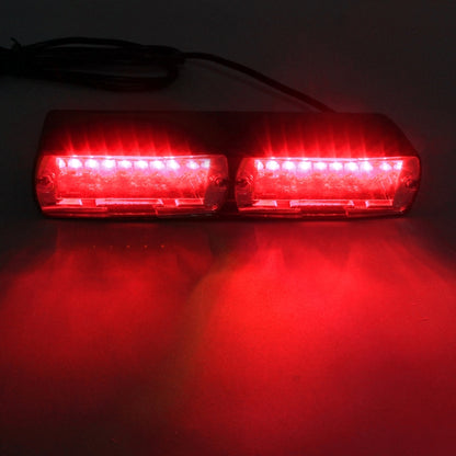 DC 12V 4.2W 16LEDs Crystal Lamp Beads Car Windshield Warning Lamp 18 Flash Patterns(Adjustable) - Warning Lights by PMC Jewellery | Online Shopping South Africa | PMC Jewellery | Buy Now Pay Later Mobicred