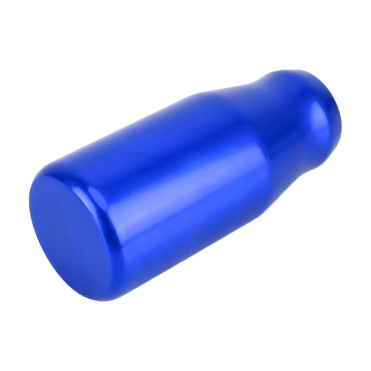 Universal Car Modified Gear Shift Knob Solid Color Smooth Auto Transmission Shift Lever Knob with Three Rubber Covers(Blue) - Shift Knob by PMC TechLife | Online Shopping South Africa | PMC TechLife | Buy Now Pay Later Mobicred