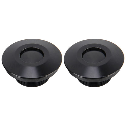 2 PCS Racing Car Cover Lock Aluminum Alloy Car Modification Oil Cap Modified Engine Cover Lock Racing Front Cover Lock(Black) - Locks & Hasps by PMC Jewellery | Online Shopping South Africa | PMC Jewellery | Buy Now Pay Later Mobicred