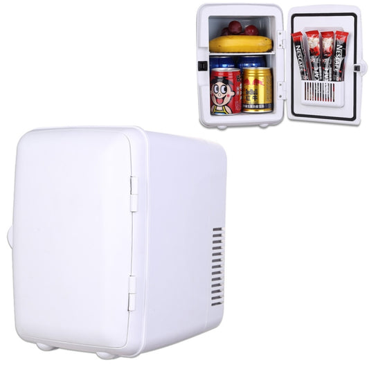 Vehicle Auto Portable Mini Cooler and Warmer 4L Refrigerator for Car and Home, Voltage: DC 12V/ AC 220V(White) - Refrigerators by PMC Jewellery | Online Shopping South Africa | PMC Jewellery | Buy Now Pay Later Mobicred