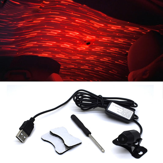 5V Roof Ceiling Decoration Car Red Light Star Night Lights Atmosphere Meteor Lamp Projector, Constantly Bright - Atmosphere lights by PMC Jewellery | Online Shopping South Africa | PMC Jewellery | Buy Now Pay Later Mobicred