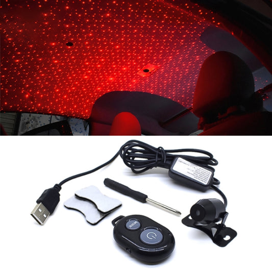 5V Roof Ceiling Decoration Red Light Star Night Lights Starry Sky Atmosphere Lamp Projector with Remote Control - Atmosphere lights by PMC Jewellery | Online Shopping South Africa | PMC Jewellery | Buy Now Pay Later Mobicred