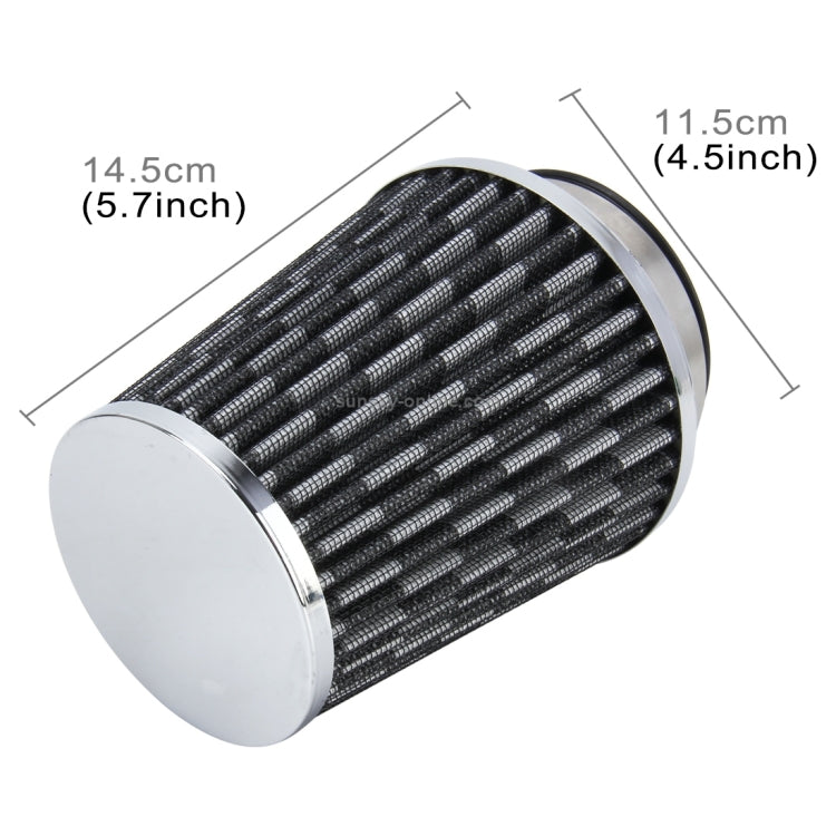 Universal Car Air Filter Mechanic Supercharger Car Car Filter Kits Air Intake Cool Filter, Size: 14.5*11.5cm(Black)(Black) - Air Intake System by PMC Jewellery | Online Shopping South Africa | PMC Jewellery