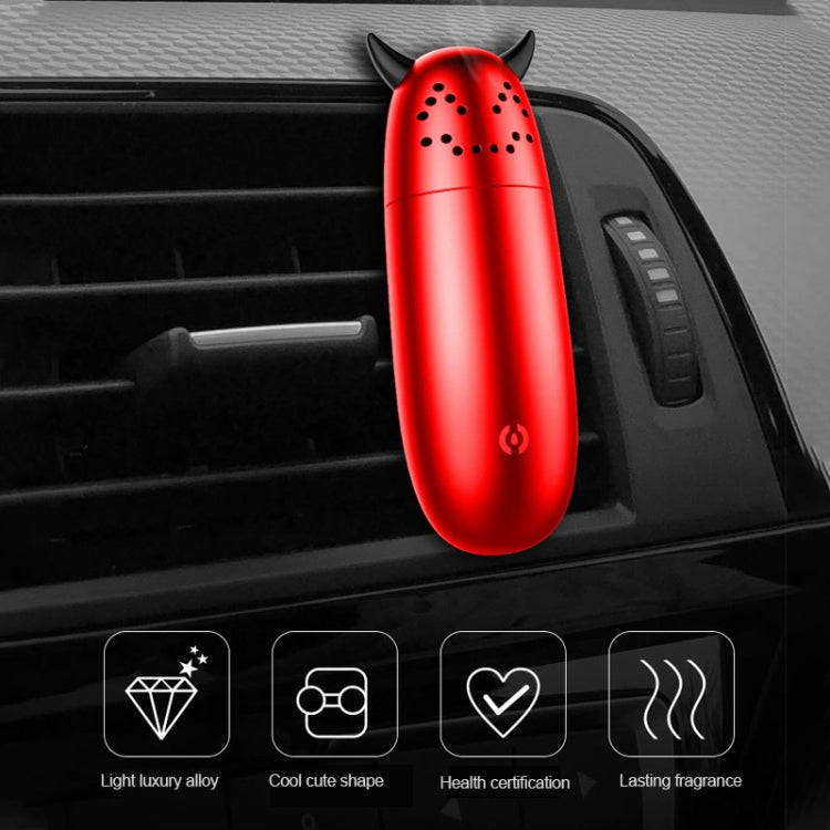 General Metal Car Aromatherapy Automotive  Aromatherapy Clamp Air Purifier Humidifier (Red) - Air Freshener by PMC Jewellery | Online Shopping South Africa | PMC Jewellery