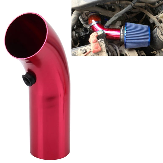 Universal  Air Intake Pipe Super Power Flow Air Intakes Short Cold Racing Aluminium Air Intake Pipe Hose with Cone Filter Kit System (Red) - Air Intake System by PMC Jewellery | Online Shopping South Africa | PMC Jewellery