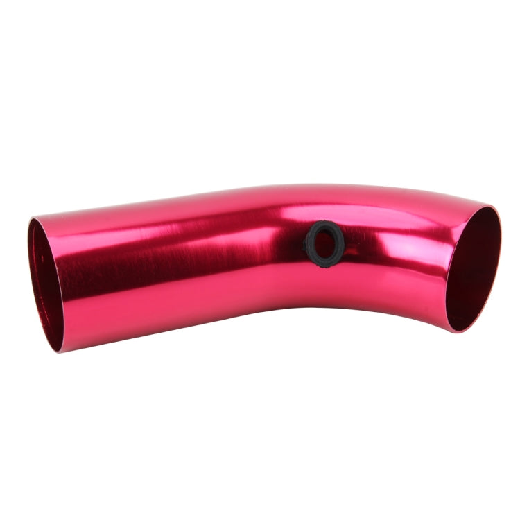 Universal  Air Intake Pipe Super Power Flow Air Intakes Short Cold Racing Aluminium Air Intake Pipe Hose with Cone Filter Kit System (Red) - Air Intake System by PMC Jewellery | Online Shopping South Africa | PMC Jewellery