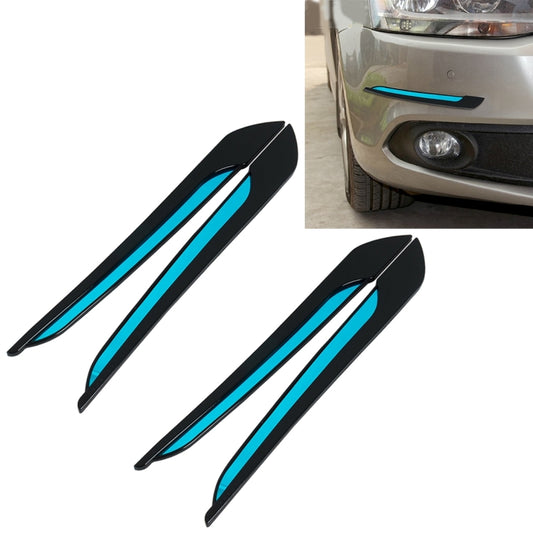 2 Pairs Universal Car Body Rear Bumper Protector Trim Cover Protective Strip Car Body Protective Strip Car Accessories Protective Stickers Car Protective Kit Car Body 4 Angle Protective Cover(Black) - Anti Collision Sticker by PMC Jewellery | Online Shopping South Africa | PMC Jewellery | Buy Now Pay Later Mobicred