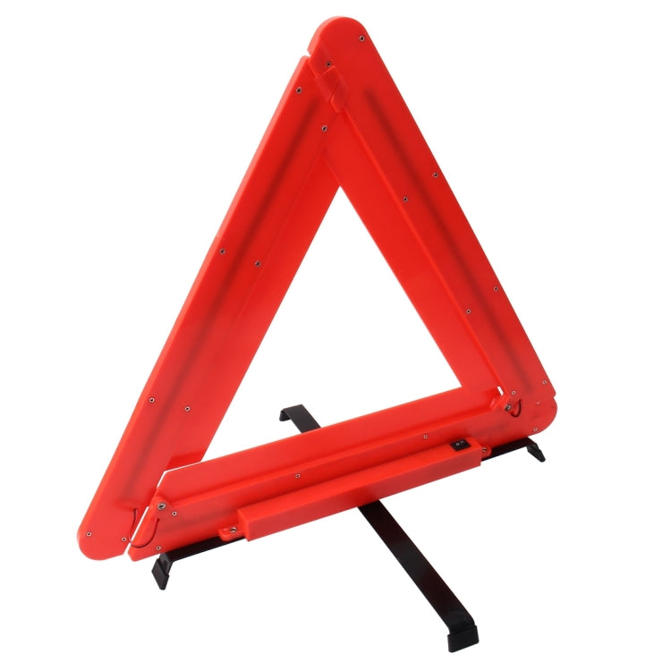 Practical Car Triangle Emergency Warning Sign Foldtable Reflective Safety Roadside Lighting Stop Sign Tripod Warning Tripod - Reflective Material by PMC Jewellery | Online Shopping South Africa | PMC Jewellery | Buy Now Pay Later Mobicred