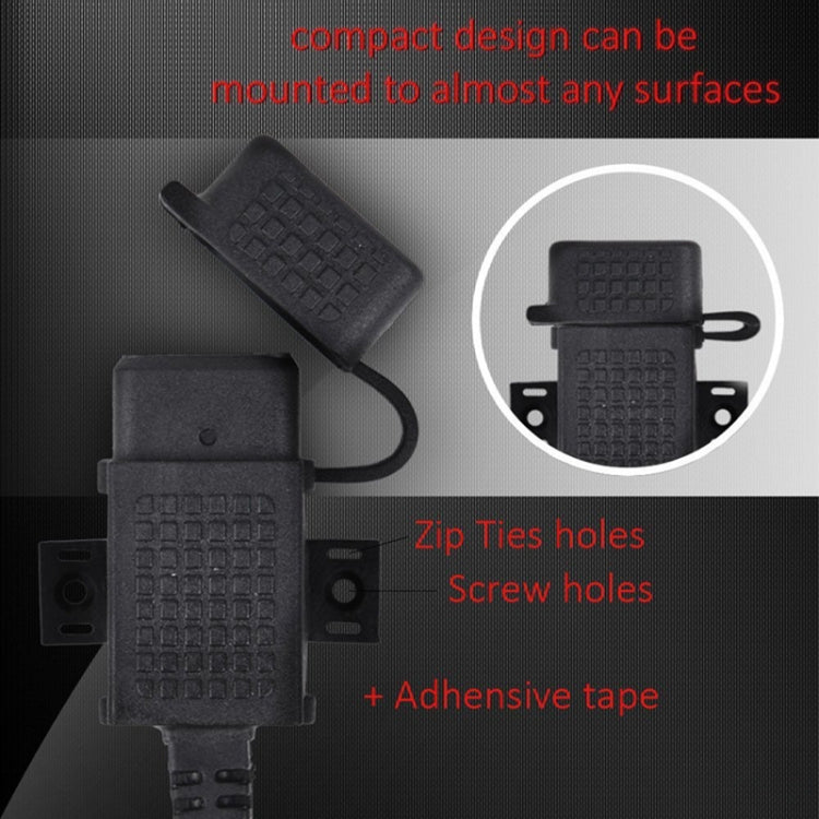 Motorcycle 5V 2.1A Waterproof USB Charger Kit SAE to USB Adapter, with Extension Harness - Battery Charger by PMC TechLife | Online Shopping South Africa | PMC TechLife | Buy Now Pay Later Mobicred