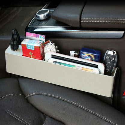 Universal Car Multi-functional Charger Console Side Pocket Seat Gap Side Storage Box, with 2 USB Ports(Grey) - Stowing Tidying by PMC Jewellery | Online Shopping South Africa | PMC Jewellery | Buy Now Pay Later Mobicred