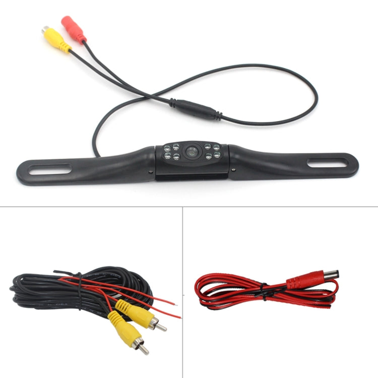 PZ413-C Car License Plate Frame 120 Degree Rear View Cameras - Rear View Cameras by PMC TechLife | Online Shopping South Africa | PMC TechLife | Buy Now Pay Later Mobicred
