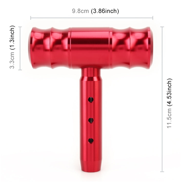 Universal Car Thread T-shaped Gear Head Gear Shift Knob(Red) - Shift Knob by PMC TechLife | Online Shopping South Africa | PMC TechLife | Buy Now Pay Later Mobicred