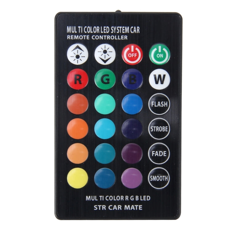 2 PCS T10 2W Auto Flash Strobe Fade Smooth Remote Controlled Colorful LED Clearance Decorative Light, DC 12V - Clearance Lights by PMC TechLife | Online Shopping South Africa | PMC TechLife | Buy Now Pay Later Mobicred