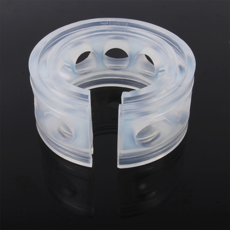 2 PCS Car Auto D Type Shock Absorber Spring Bumper Power Cushion Buffer, Spring Spacing: 22mm, Colloid Height: 43mm - Power Cushion by PMC TechLife | Online Shopping South Africa | PMC TechLife | Buy Now Pay Later Mobicred