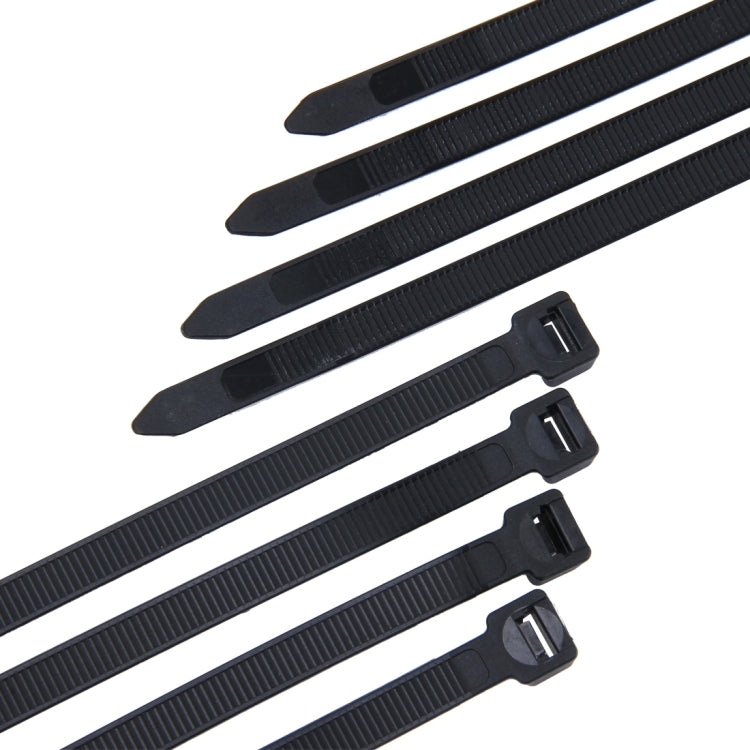 250 PCS 8mm*300mm Nylon Cable Ties(Black) - free shipping - PMC TechLife - Order now!
