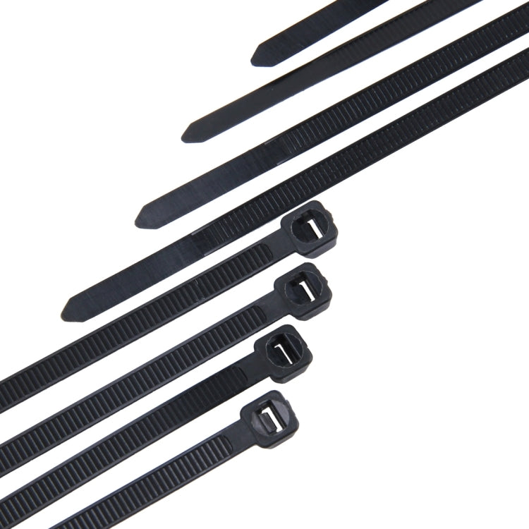 250pcs /Pack 5mm*300mm Nylon Cable Ties(Black) - Booster Cable & Clip by PMC TechLife | Online Shopping South Africa | PMC TechLife