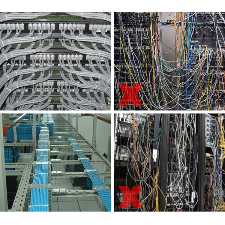 250pcs /Pack 5mm*300mm Nylon Cable Ties(Black) - Booster Cable & Clip by PMC TechLife | Online Shopping South Africa | PMC TechLife