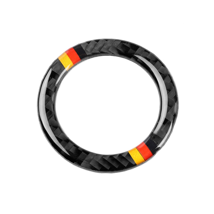 Car German Flag Carbon Fiber Air Outlet Ring + Intermediate Air Outlet + Side Air Outlet Panel Decorative Sticker for Mercedes-Benz W204 207-2010 - Car Interior Mouldings by PMC Jewellery | Online Shopping South Africa | PMC Jewellery | Buy Now Pay Later Mobicred