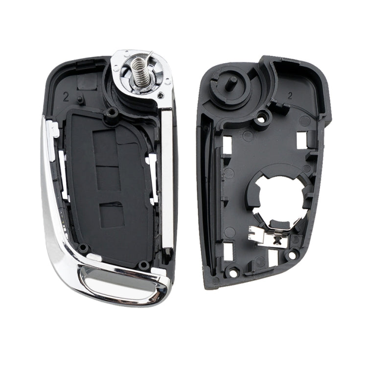 For PEUGEOT Car Keys Replacement 3 Buttons Car Key Case with Grooved and Holder - Car Key Cases by PMC TechLife | Online Shopping South Africa | PMC TechLife | Buy Now Pay Later Mobicred