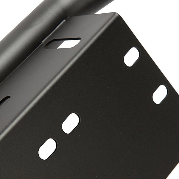 Universal Car License Plate Plastic Bracket Frame Holder Stand Mount (Black) - License Plate Covers & Frames by PMC TechLife | Online Shopping South Africa | PMC TechLife | Buy Now Pay Later Mobicred
