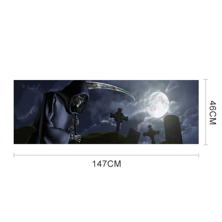Death Cemetery Pattern Horror Series Car Rear Window Decorative Sticker, Size: 147 x 46cm - Decorative Sticker by PMC TechLife | Online Shopping South Africa | PMC TechLife | Buy Now Pay Later Mobicred