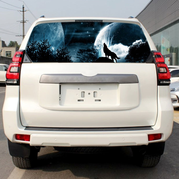 Wolverine Pattern Horror Series Car Rear Window Decorative Sticker, Size: 135 x 36cm - Decorative Sticker by PMC Jewellery | Online Shopping South Africa | PMC Jewellery | Buy Now Pay Later Mobicred