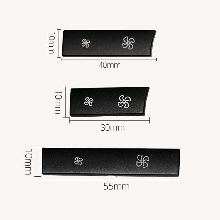 Car Wind Power Switch Air Conditioning Air Volume Button for BMW 5 Series 2011-2017 / 7 Series 2009-2015, Left Middle Configuration - Car Switches by PMC TechLife | Online Shopping South Africa | PMC TechLife | Buy Now Pay Later Mobicred
