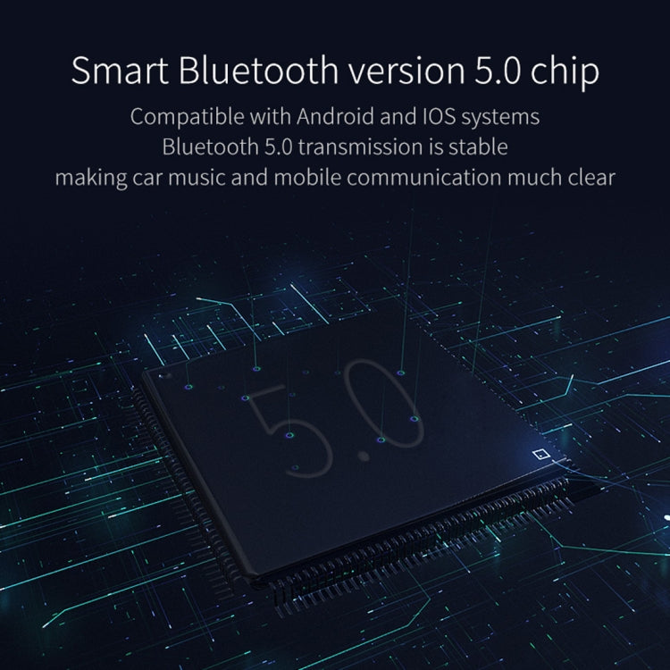 BC42 Bluetooth 5.0 Multi-function Car Colorful Atmosphere Lamp MP3 Player, Support TF Card & U Disk & FM - Bluetooth Car Kits by PMC TechLife | Online Shopping South Africa | PMC TechLife | Buy Now Pay Later Mobicred