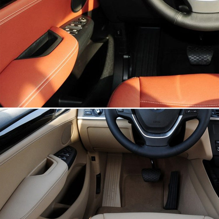 Car Rear Left Inside Doors Handle Pull Trim Cover 5141 7394 519-1 for BMW X3 X4, Left Driving (Black) - Door Handles by PMC TechLife | Online Shopping South Africa | PMC TechLife | Buy Now Pay Later Mobicred