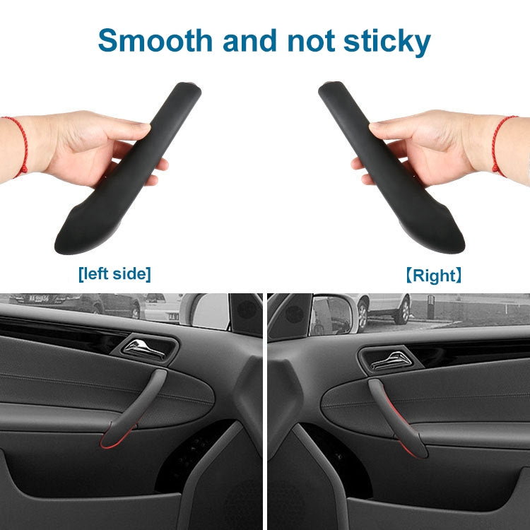 Car Rear Right Inside Doors Handle Pull Trim Cover for Mercedes-Benz C-class W203 -2007 , Left Driving(Beige) - Door Handles by PMC TechLife | Online Shopping South Africa | PMC TechLife | Buy Now Pay Later Mobicred