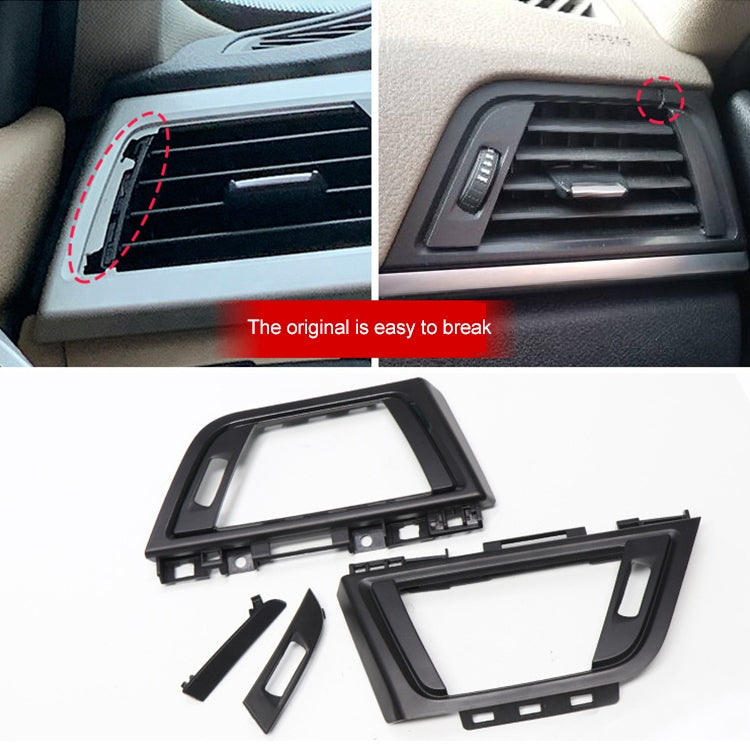 Car Right Side Air Conditioner Vent Panel 64229253217 for BMW 3 Series, Left Driving(Color: Bright) - Car Interior Mouldings by PMC Jewellery | Online Shopping South Africa | PMC Jewellery