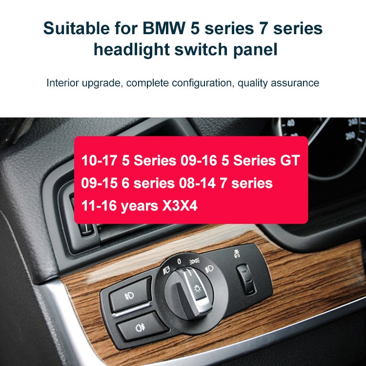 Car Front Fog Light Switch Button Knob for BMW 5 Series 2010-2017, Left Driving - Car Light Accessories by PMC TechLife | Online Shopping South Africa | PMC TechLife | Buy Now Pay Later Mobicred