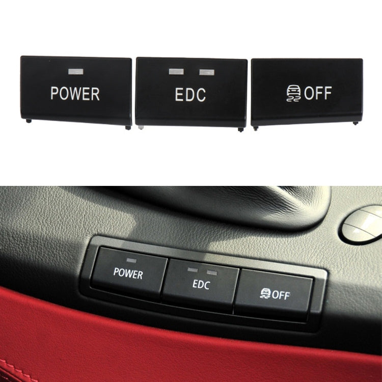 Car No. 3 Center Console Switch Button for BMW 3 Series M3 2005-2012, Left Driving - Car Switches by PMC TechLife | Online Shopping South Africa | PMC TechLife | Buy Now Pay Later Mobicred