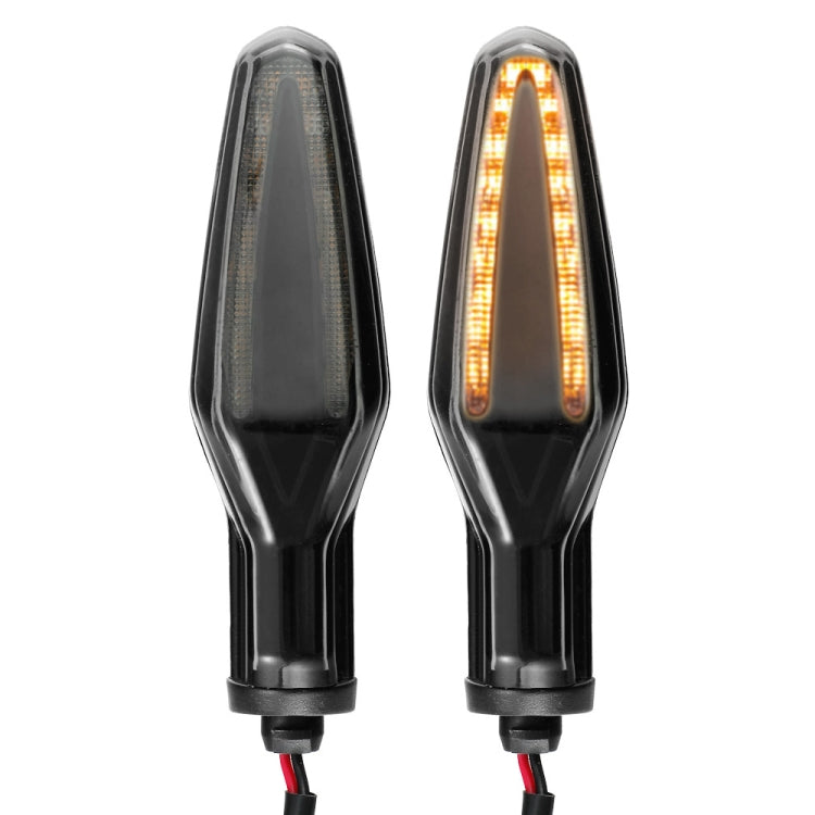 2pcs KC062 For BMW R1200 Motorcycle 18LEDs Turn Signal Light(Transparent Black) - Turn Signal by PMC TechLife | Online Shopping South Africa | PMC TechLife | Buy Now Pay Later Mobicred