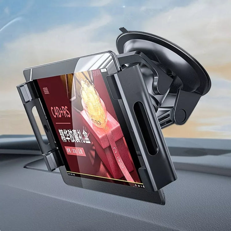 Car Dashboard Tablet Holder PVC Suction Cup Windshield Bracket - Universal Car Holders by PMC Jewellery | Online Shopping South Africa | PMC Jewellery | Buy Now Pay Later Mobicred