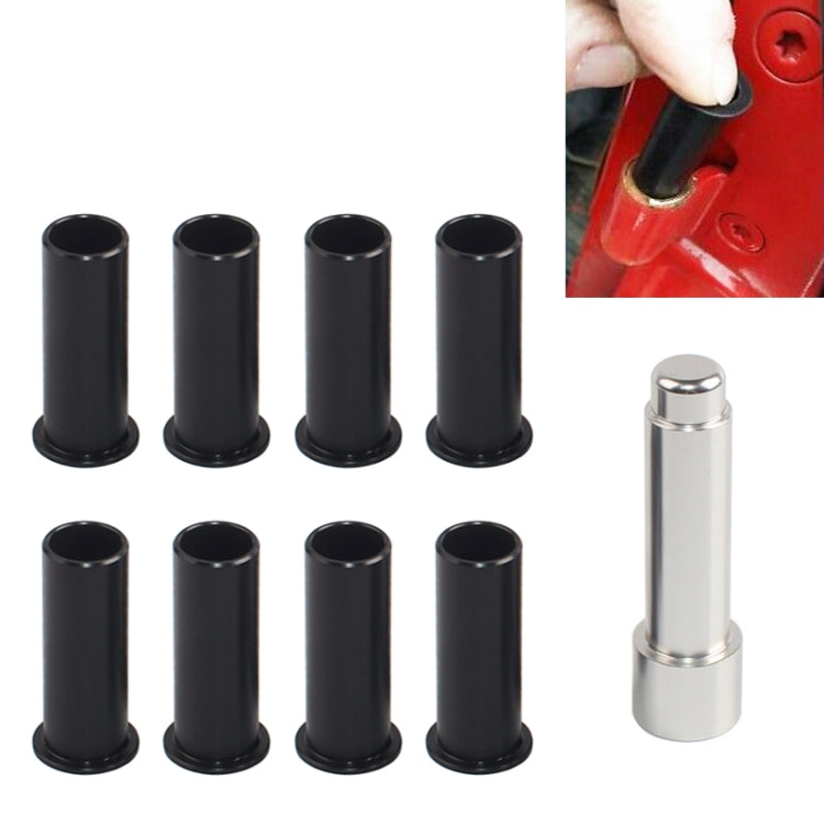 8 PCS Car Removal Tool Door Hinge Bushing Parts Metal + Plastic Universal Replacement for Jeep Wrangler JKU 2007-2018 - Others by PMC Jewellery | Online Shopping South Africa | PMC Jewellery