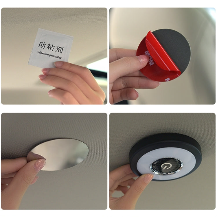 DC 5V / 2W Car Round Reading Lamp Dome Light - Dome Lights by PMC TechLife | Online Shopping South Africa | PMC TechLife | Buy Now Pay Later Mobicred