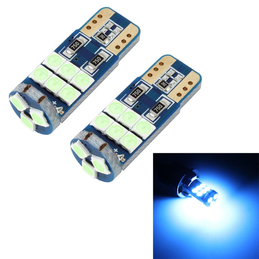 2 PCS T10 DC12 / 1W 9LEDs SMD-3030 Car Clearance Light(Ice Blue Light) - Clearance Lights by PMC Jewellery | Online Shopping South Africa | PMC Jewellery | Buy Now Pay Later Mobicred